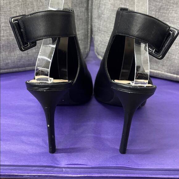 Gianni Bini Black Buckle Detail Sandals Size 10 M - Picture 3 of 12